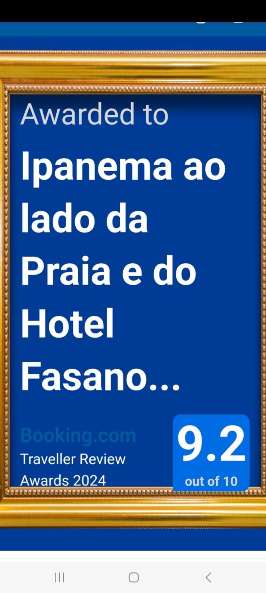 Ipanema Posto8 Com 1Quarto E 1Mesanino Flat40M2 Rua Hotel Fasano Rio de Janeiro Exterior foto